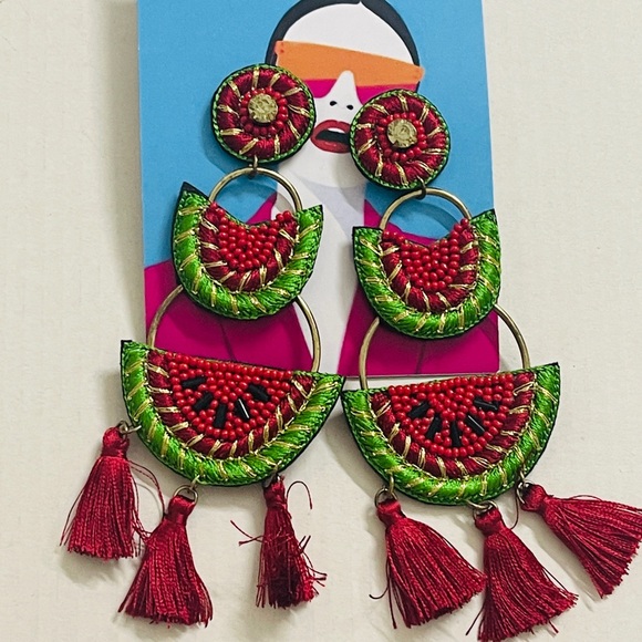 Jewelry - Handmade beaded earrings